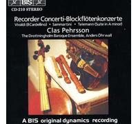 Vivaldi, A. - Recorder Concerti (Drottningholms Barockensemble, Ohrwall)