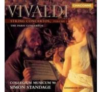 VIVALDI/COLLEGIUM MUSICUM 90/STANDAGE: STRING CONCERTI 1/PARIS CONCERTI - CD