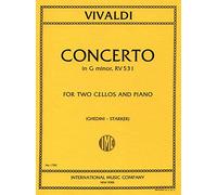 Vivaldi: Concerto in G minor RV531 (PV411) (Two Cellos & Piano), ed. Ghedini/Starker, IMC1782