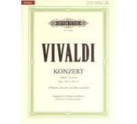 Vivaldi: Double Concerto in A Minor Op.3/8 RV522 (Two Violins & Piano) Urtext, Edition Peters EP9458A