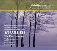 Vivaldi: Four Seasons by Elizabeth Blumenstock, Philharmonia Baroque Orchestra, Nicholas McGegan (2011) Audio CD
