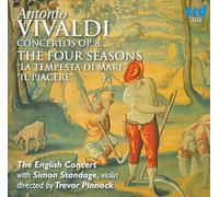 Vivaldi:four Seasons - Simon Standage Compact Disc