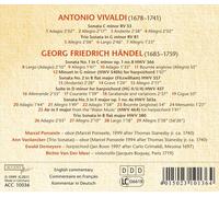VIVALDI, HANDEL: SONATAS & TRIO SONATAS FOR OBOE & BASSO CONTINUO NEW CD