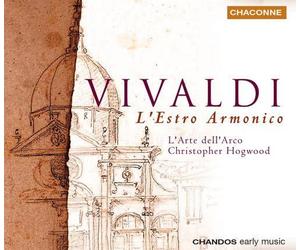 VIVALDI/HOGWOOD/L'ARTE DELL ARCO: L'ESTRO ARMONICO: 12 CONCERTOS OP 3 - CD