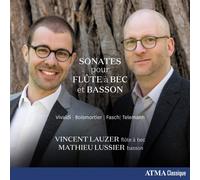 Vivaldi / Lauzer / M - Sonates Pour Flute a Bec Et Basson Vivaldi [New CD]