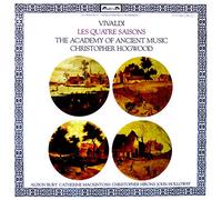 VIVALDI LE QUATRO STAGIONI VINYL LP THE ACADAMY OF ANCIENT MUSIC CHRISTOPHER HOGWOOD 1983 IMPORT