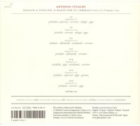 VIVALDI: SONATE A VIOLINO, E BASSO PER IL CEMBALO NEW CD