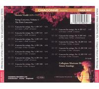 VIVALDI: STRING CONCERTOS, VOL. 1 - THE PARIS CONCERTOS NEW CD