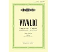 Vivaldi: Summer (L'Estate) from the 4 Seasons Op.8 No. 2 in G Minor RV 315 (Violin & Piano), Edition Peters EP9055B Urtext