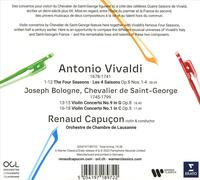 VIVALDI:THE FOUR SEASONS CD-RENAUD CAPUCON NEW CD