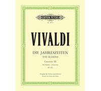Vivaldi: Autumn (L'Autunno) from the 4 Seasons Op.8 No. 3 in F Major RV 293 (Violin & Piano), Edition Peters EP9055C Urtext