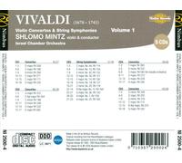 VIVALDI: VIOLIN CONCERTOS & STRING SYMPHONIES, VOL. 1 NEW CD