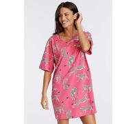 Vivance Dreams Animal Print Short Sleeve Nightie Animal Print
