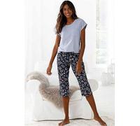 Vivance Dreams Capri Pyjamas Blue/flower