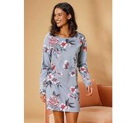 Vivance Dreams Floral Short Nightie Mint Floral