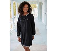 Vivance Dreams Long Sleeve Nightgown Black