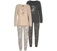 Vivance Dreams Pack of 2 Print Pyjamas Multi Floral