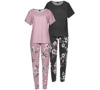 Vivance Dreams Pack of 2 Pyjamas Multi