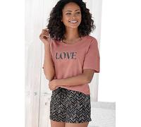 Vivance Dreams Printed Short Pyjamas Apricot
