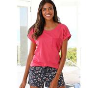 Vivance Dreams Short Pyjamas Red / Dark Blue Floral