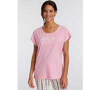Vivance Dreams Short Sleeve Pyjama Top Fuchsia