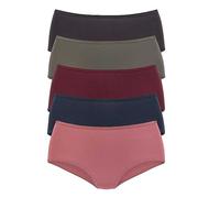 Vivance Pack of 5 Waist Briefs Rose