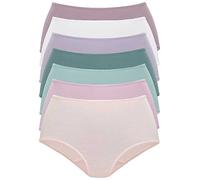 Vivance Pack of 7 High Waist Briefs Light Multi