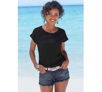 Vivance Round Neck T-Shirt Black