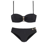 Vivance Underwired Bandeau Bikini Tan