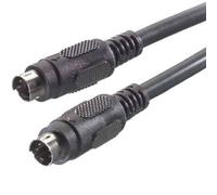 Vivanco 5m S-VHS VIDEO CABLE S-VIDEO Cable Gold Svhs Mini Din Plug Connection