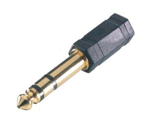 Vivanco Audio Adaptor 6.3 mm Jack Plug to 3.5 mm Jack Socket Compact
