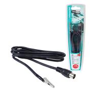 Vivanco Crocodile Clip Coax Plug Clamp Antenna Cable FM DAB+ DVB-T2 Antenna