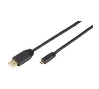 Vivanco Micro-USB Type A Male, Type Micro B Male, Black - T-CO-MICRO-USB