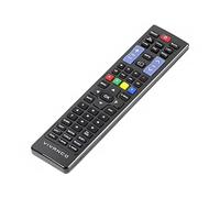 Vivanco RR 220 IR Wireless TV Remote Control Press the Buttons Remote Control (TV, IR Wireless, Press the Buttons, Black)