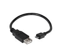 Vivanco T Co OTG USB Adaptor Cable 0.2 m, USB to Micro USB/USB 2.0/Black