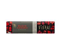 Vivani - Black Cherry Dark Chocolate Bar - 35g (Pack of 8)