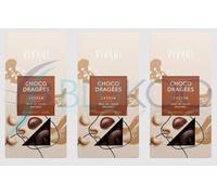 Vivani Choco Dragees Cashew - 75g (Pack of 3)