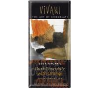 Vivani Chocolates - Dark Chocolate - w/Orange Flavor, 10 Units / 3.5 oz by Vivani Chocolates