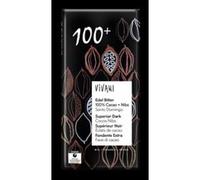 Vivani Dark 100+ Chocolate with Cocoa Nibs Vegan Organic 80g