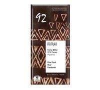 Vivani Dark 92% Chocolate Vegan Organic 80g - 4 Pack