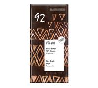 Vivani Dark 92% Cocoa 80g x Pack of 10