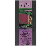 Vivani | Dark Choc & Whole Hazelnuts | 10 x 100g