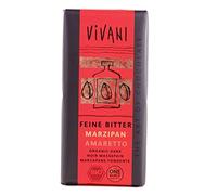 Vivani Dark Marzipan Amaretto 60% Chocolate Organic 100g-10 Pack
