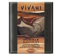 Vivani Dark Nougat Chocolate 100g x 3