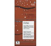 Vivani Fine 62% Dark Fine Bitter Caramel Mallorca Fleur De Sel, 80 g