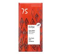 Vivani Fine Dark 75% Panama 80g x Pack of 10