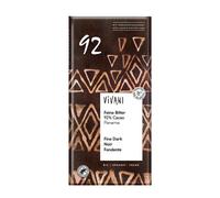 Vivani Organic Dark Cocoa Chocolate 80 g (Pack of 10)