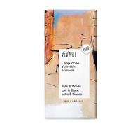 Vivani Milk & White Cappuccino Choccolate 100g-10 Pack