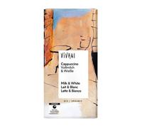 Vivani Milk White Cappuccino Chocolate Organic 100g - 4 Pack