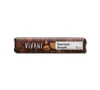 Vivani Mini Espresso Biscotti Chocolate Organic 40g - 4 Pack